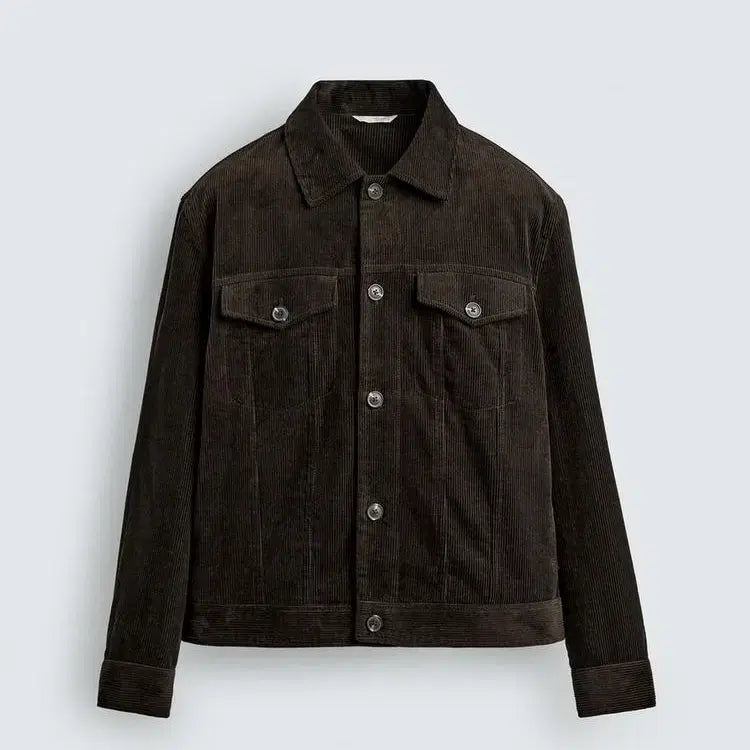 [BUNJANG] Zara Regular Fit Corduroy Jacket / zara 레귤러 핏 코듀로이 재킷