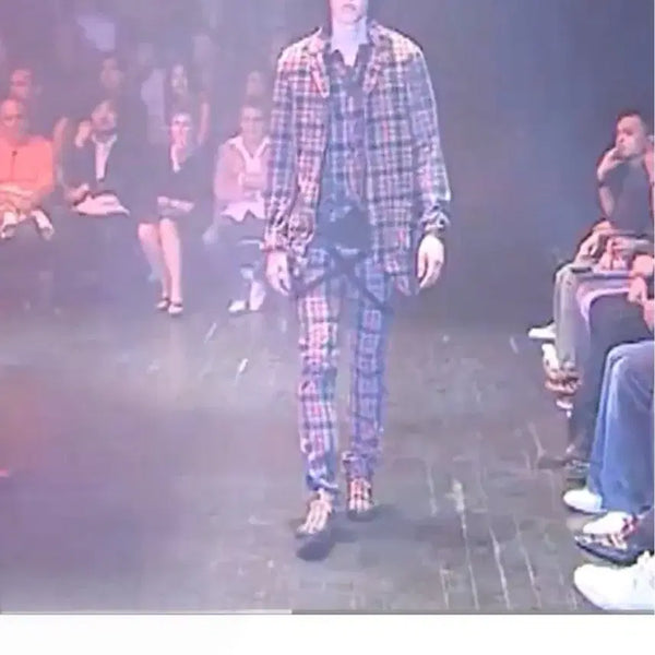 [BUNJANG] Number (N)ine 05ss Bondage Checkered Pants / ( 레어 아카이브) 넘버나인 05ss 본디지 체크팬츠