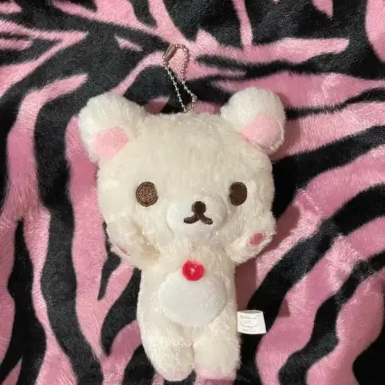 [BUNJANG] Korilakkuma Long Fur Gyaru Style Keychain / 코리락쿠마 장모 키링 갸루