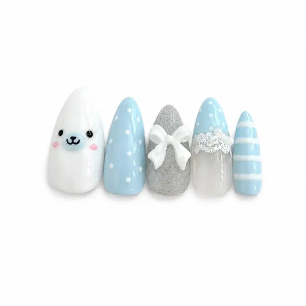 [BUNJANG] Mamegoma Handmade Nail Tips / 마메고마 수제 네일팁