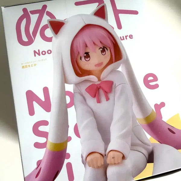 [BUNJANG] Furyu Puella Magi Madoka Magica Kaname Madoka Pajamas Ver. Noodle Stopper Figure / 후류 마법소녀 마도카 마기카 누들스토퍼 카나메 큐베 잠옷ver