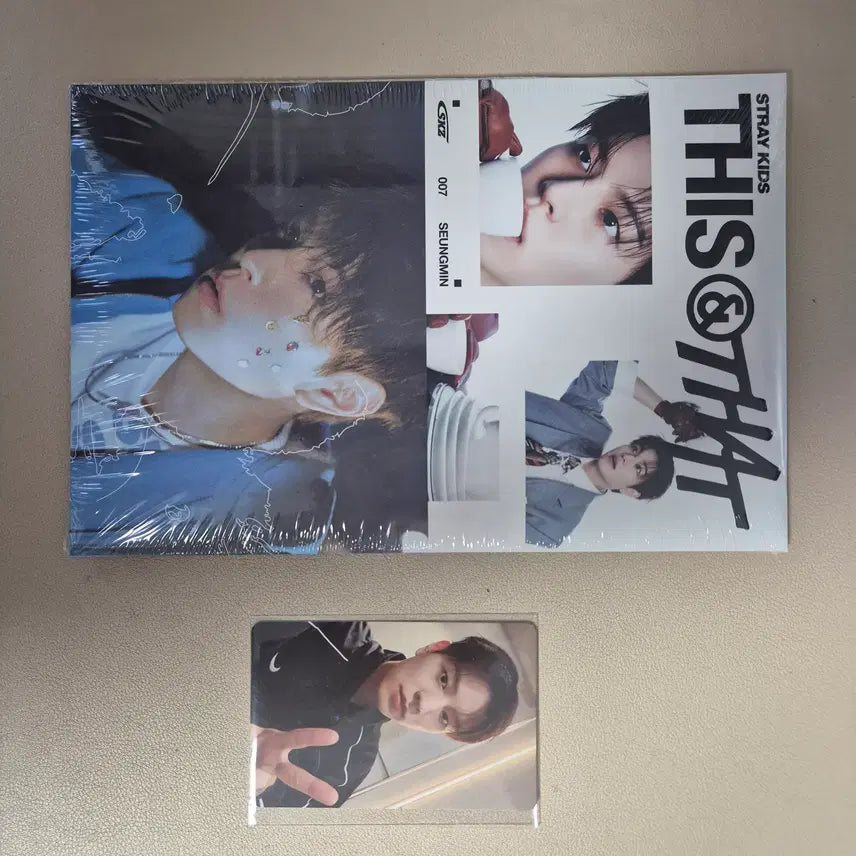 [BUNJANG] Stray Kids Seungmin 'ODDINARY' Album + POB Photocard / 미개봉 앨범 + 특전 포카 ) 스트레이키즈 스키즈 승민 디스 앤 댓 stray kids 개인반 아코디언