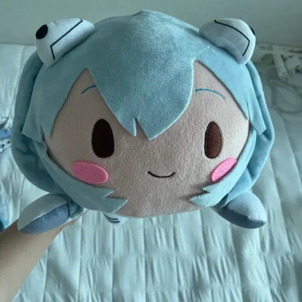 [BUNJANG] Evangelion Ayanami Rei Nesoberi Plush Doll / 급전) 에반게리온 아야나미 레이 네소베리 누이 인형