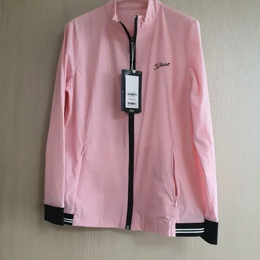 [BUNJANG] Titleist Women's Golf Windbreaker Jacket Pink Size 55 / 타이틀리스트 여성 골프 바람막이 자켓 핑크  55사이즈