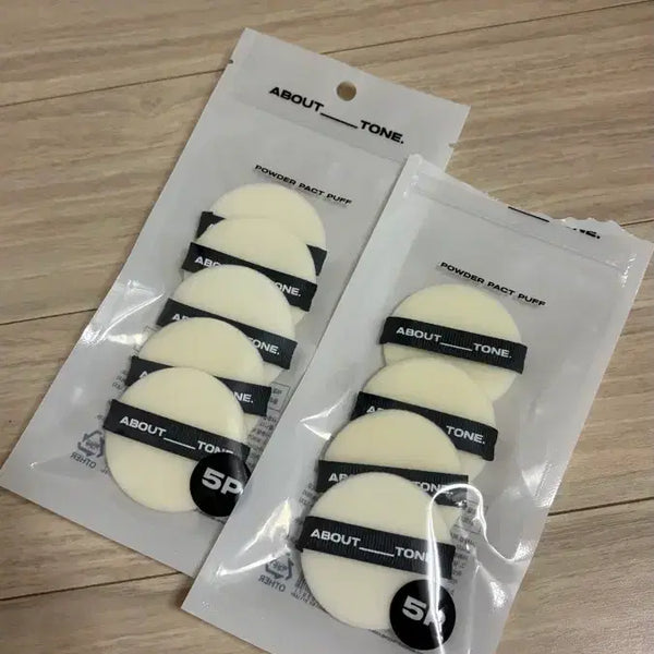[BUNJANG] About Tone Powder Pact Puff Set (9 Puffs) / 어바웃톤 파우더 팩트 퍼프 9개