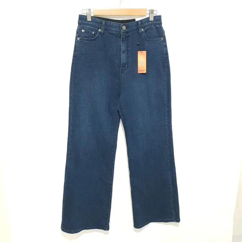 [BUNJANG] Ririn Brushed Banding Span Denim Pants XL / 리린 기모 밴딩 스판 데님 팬츠 XL_W0800