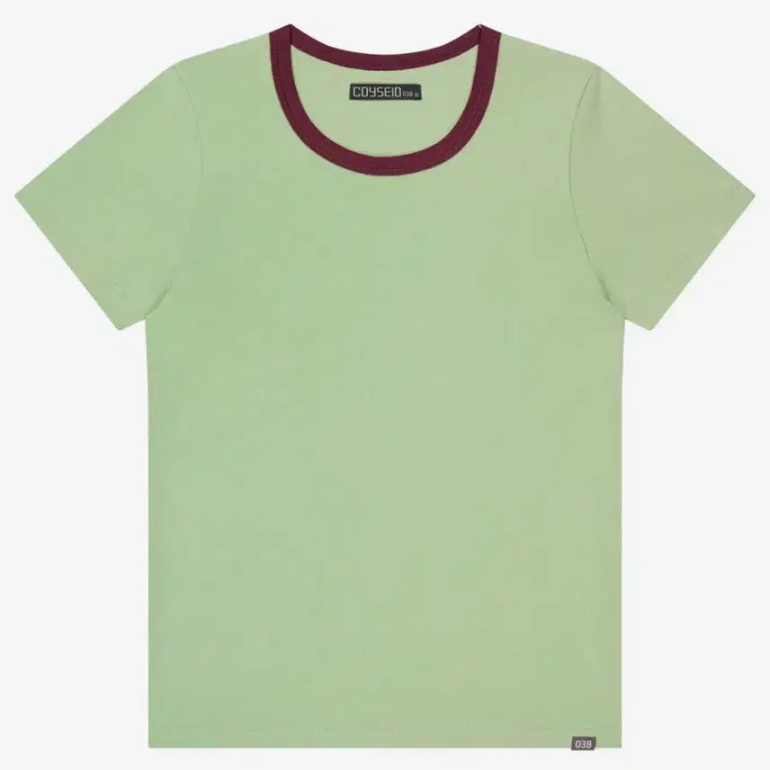 [BUNJANG] KOISEIO 038 Basic Slim T-shirt Light Green S / 코이세이오 038 베이직 슬림 티셔츠 라이트그린 S 새상품