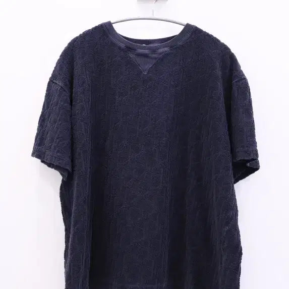 [BUNJANG] Dior Oblique Terry Casual Fit T-Shirt / 디올 오블리크 테리 반팔캐주얼 핏 티셔츠 113J692A0614 C540