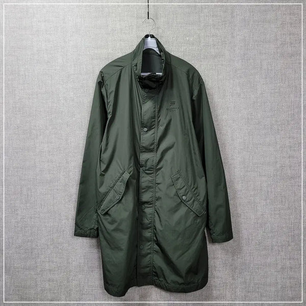 [BUNJANG] Beanpole Khaki Green Long Field Jacket Men's Size 100 / 2451. 빈폴 카키그린 롱야상 남성100