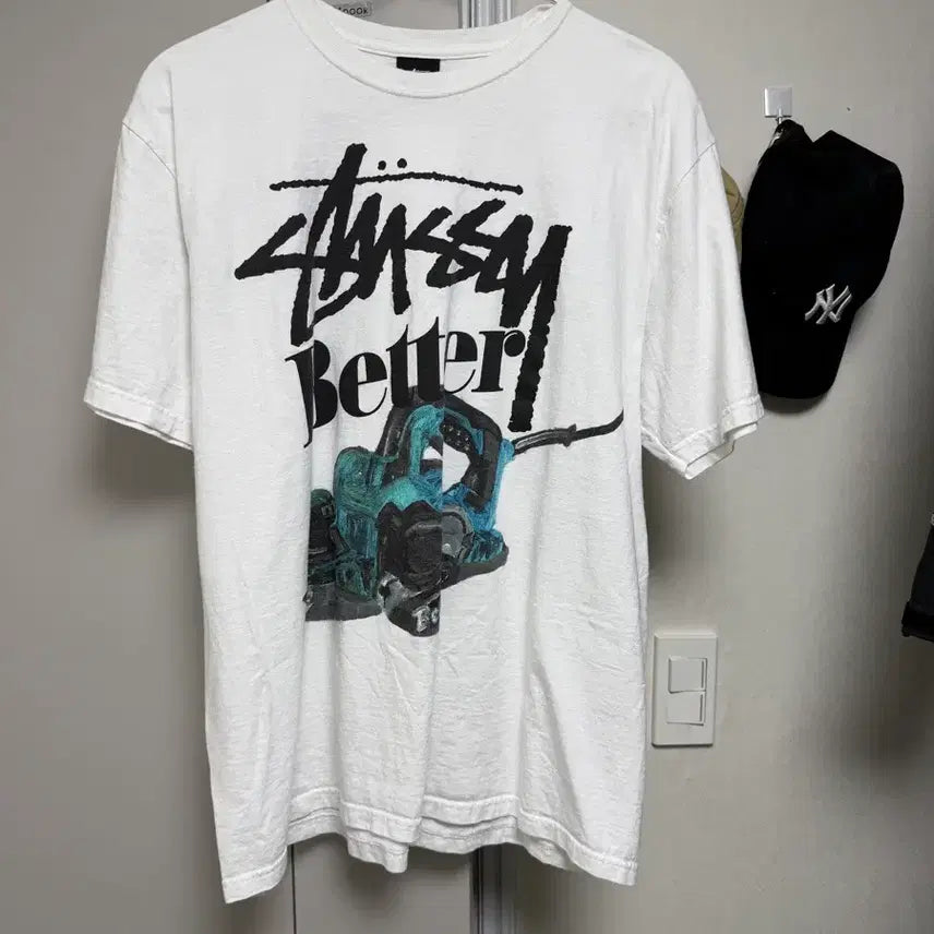 [BUNJANG] Stussy Logo Print T-Shirt / 스투시 반팔티