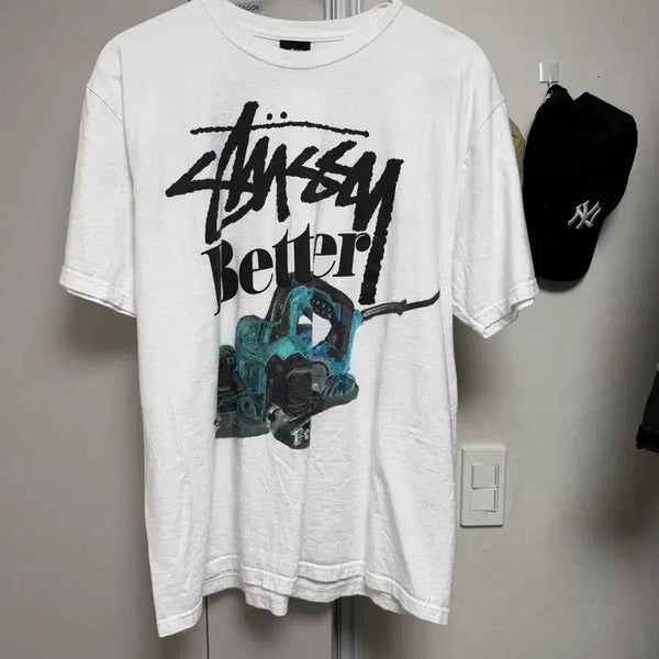 [BUNJANG] Stussy Logo Print T-Shirt / 스투시 반팔티