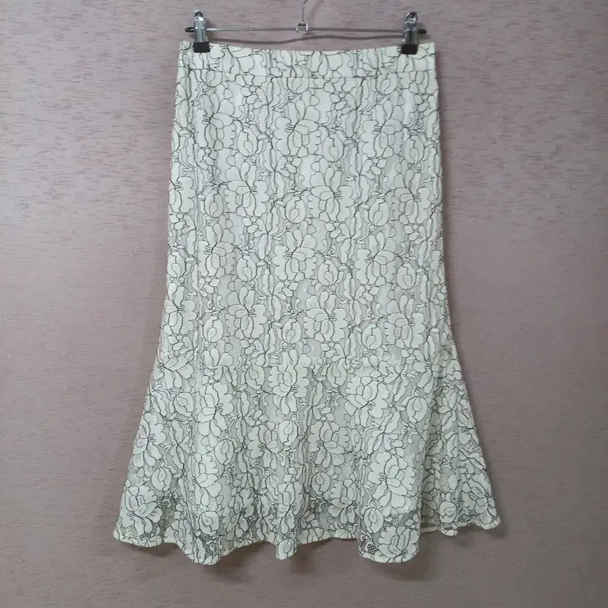 [BUNJANG] It Misha Patterned Lace Skirt / B8-11/잇미샤 패턴 레이스 스커트 여성