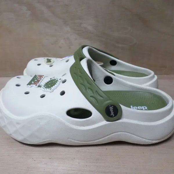 [BUNJANG] Jeep Platform Sandals Slippers Size 260 / 후루룩구제3 260 지프 플랫폼 샌들 슬리퍼 260811