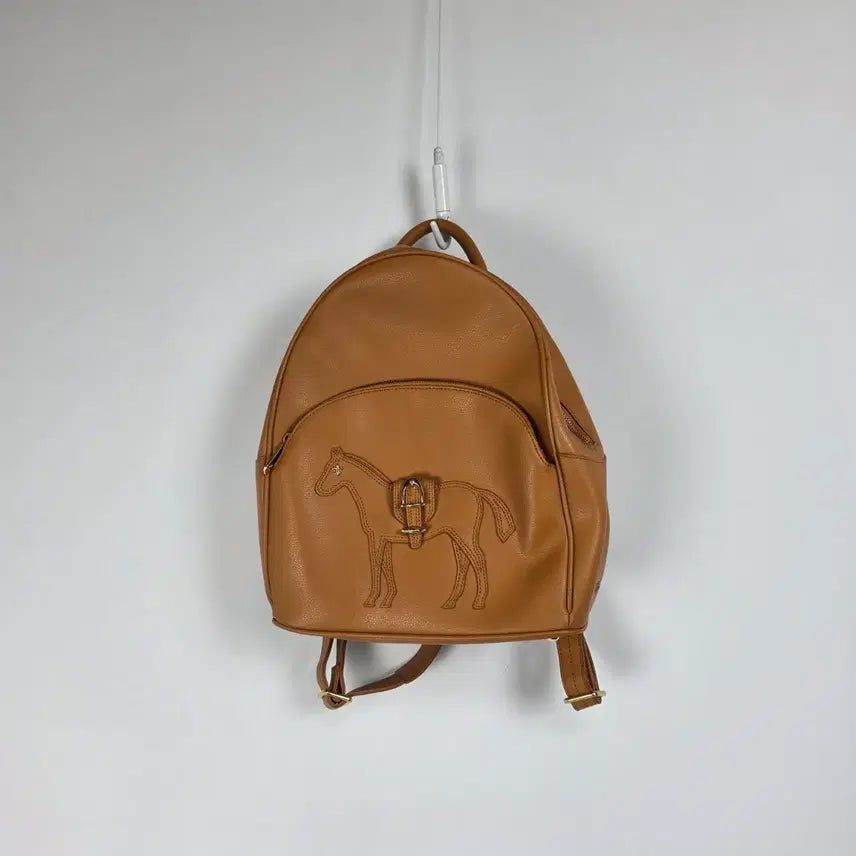 [BUNJANG] Lapalette Brown Backpack / 라파레트 브라운 백팩 260811