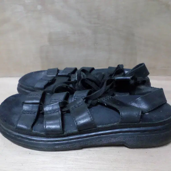 [BUNJANG] Dr. Martens Christina Black Sandals / 후루룩구제3 230 닥터마틴 크리스티나 블랙 샌들 슬리퍼 260811