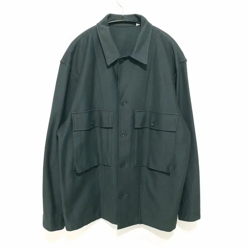 [BUNJANG] Uniqlo U Jersey Shirt Jacket / 유니클로 U 저지 셔츠 자켓 L_M3079