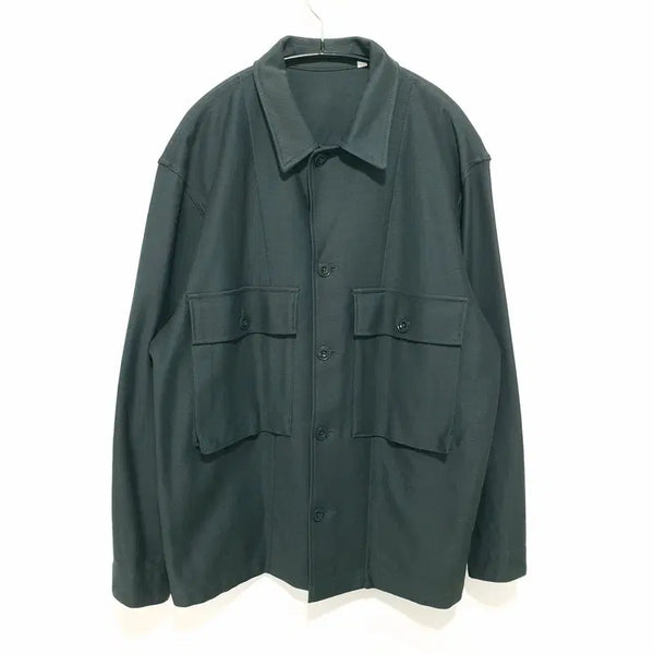 [BUNJANG] Uniqlo U Jersey Shirt Jacket / 유니클로 U 저지 셔츠 자켓 L_M3079