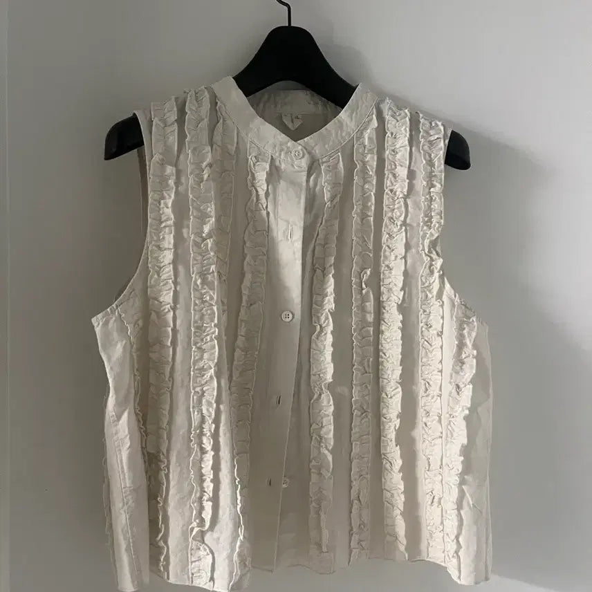 [BUNJANG] Arket Frill Blouse / 아르켓 프릴 블라우스
