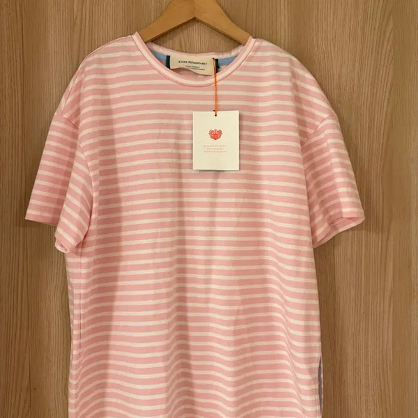 [BUNJANG] Yejis Cosmopolitan Striped T-Shirt / 예지스 티셔츠