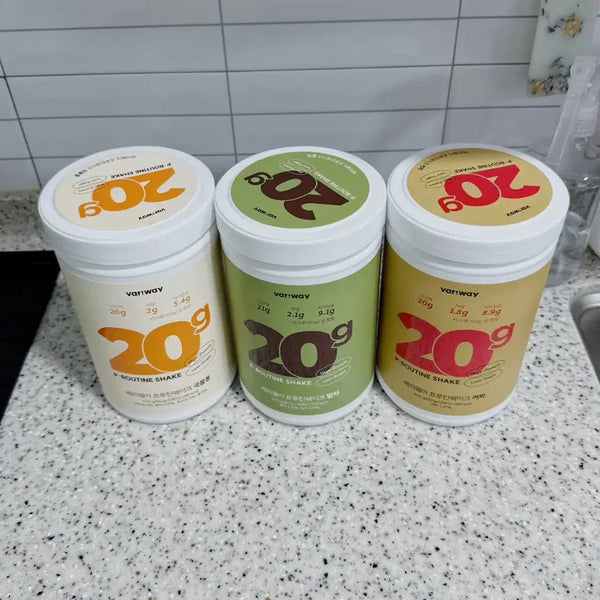 [BUNJANG] Berryway Protein Shake Bundle Set (Grain Pong, Matcha, Coffee) / [일괄] 배리웨이 단백질 쉐이크 대용량 / 프루틴 쉐이크, 프로틴 쉐이크