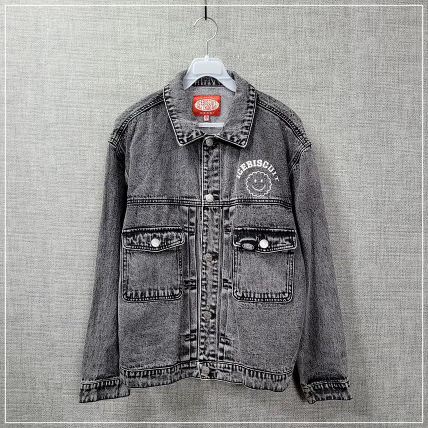 [BUNJANG] Icebiscuits Denim Jacket (Size 165) / 2546. 아이스비스킷 데님자켓 165