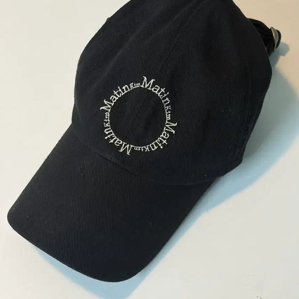 [BUNJANG] Matinkim Macaron Logo Ball Cap / 마뗑킴 마카롱 로고 볼캡