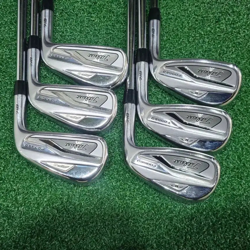 [BUNJANG] Titleist AP2 718 Forged Irons Set - Men's - N.S.PRO950 R Shaft / 타이틀리스트 AP2 718 아이언 세트