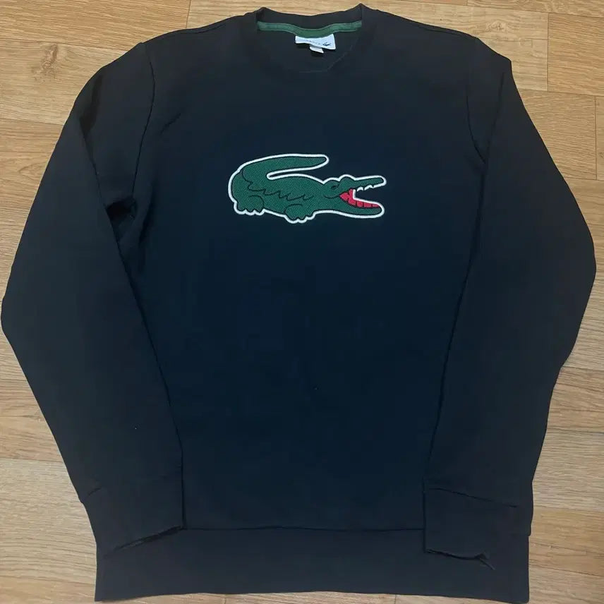 [BUNJANG] Lacoste Big Croc Sweatshirt Size S / 라코스테 빅크록 맨투맨 95사이즈 (S사이즈)