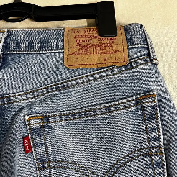 [BUNJANG] Levi's 517 90s Light Wash Bootcut Jeans W32 L34 / 90s Levis 517 W32 L34