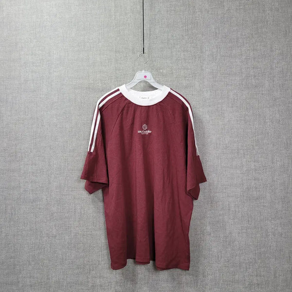 [BUNJANG] Oversized Fit Short Sleeve T-Shirt / ㄹ211 오버핏 반팔 F