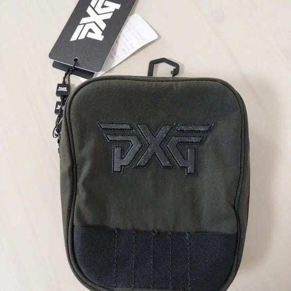 [BUNJANG] PXG Wax Coated Carabiner Tee Pouch Khaki / PXG 왁스 코티드 카라비너 티 파우치 [카키]