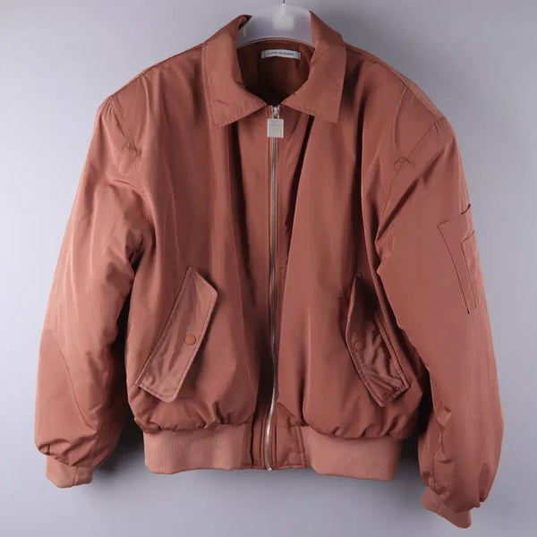 [BUNJANG] Lamiel Maison PAD MA-1 Jumper Brown (M) / 라멜마메종 PAD MA-1 JUMPER 브라운 (M)