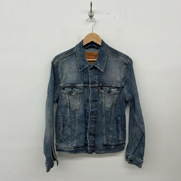 [BUNJANG] Levi's Vintage Washed Blue Denim Jacket Men's S / 리바이스 빈티지 청자켓 워시드 블루 남성S