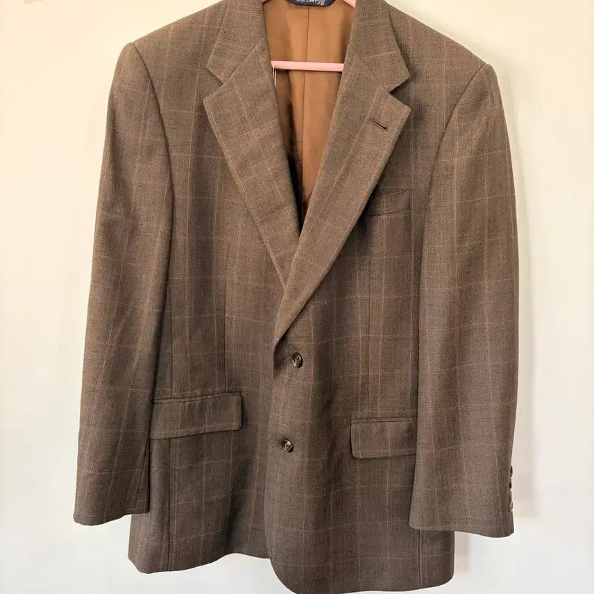 [BUNJANG] Burberry Check Pattern Jacket Brown / 버버리 체크 패턴 자켓 브라운