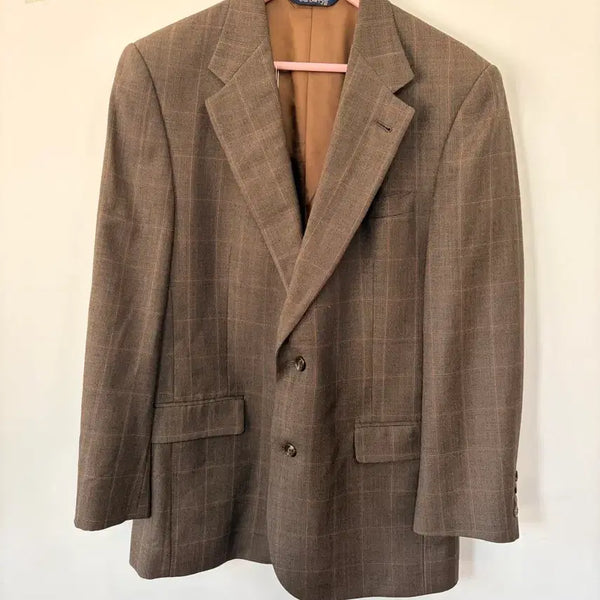 [BUNJANG] Burberry Check Pattern Jacket Brown / 버버리 체크 패턴 자켓 브라운