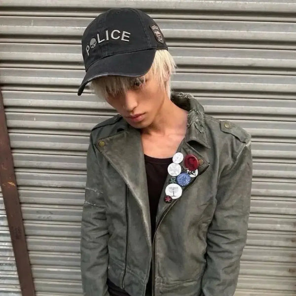[BUNJANG] Harley-Davidson POLICE Ball Cap / 할리데이비슨 POLICE 볼캡