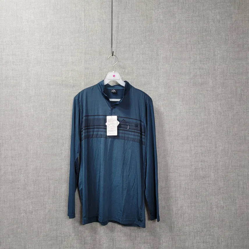 [BUNJANG] Unisex Long-Sleeve Half-Zip Sweatshirt - Size 100 / ㄹ222 반집업 긴팔 100
