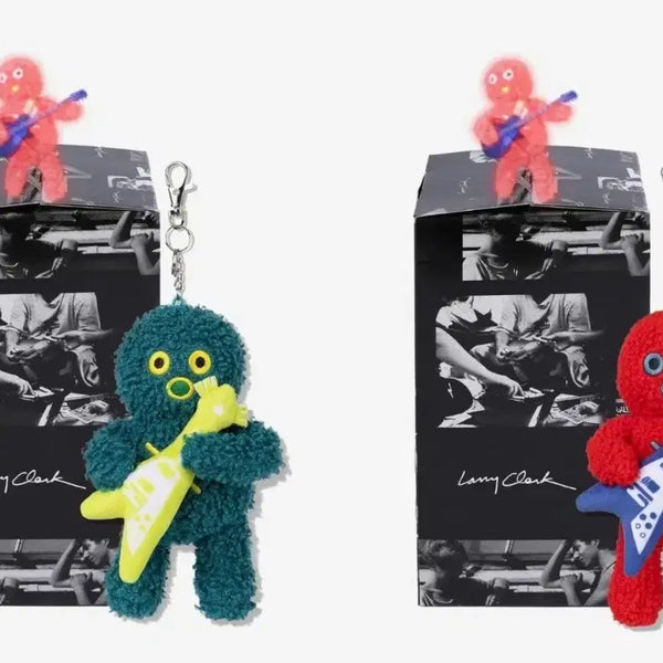 [BUNJANG] Larry Clark Pink Picasso Keychain Bundle Set (Unsealed) / (단순개봉)래리클락 핑크피카소 키링 2개 일괄