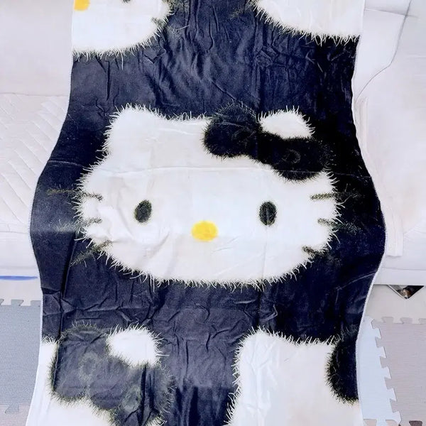 [BUNJANG] Hello Kitty Large Beach Towel / 헬로키티 비치타올 / 사이즈큼 / 2인용가능 / 새상품