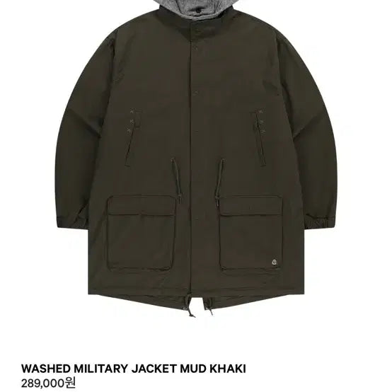 [BUNJANG] KOSEIO 26FW Military Field Jacket Khaki / 코이세이오 밀리터리 야상 카키 새상품