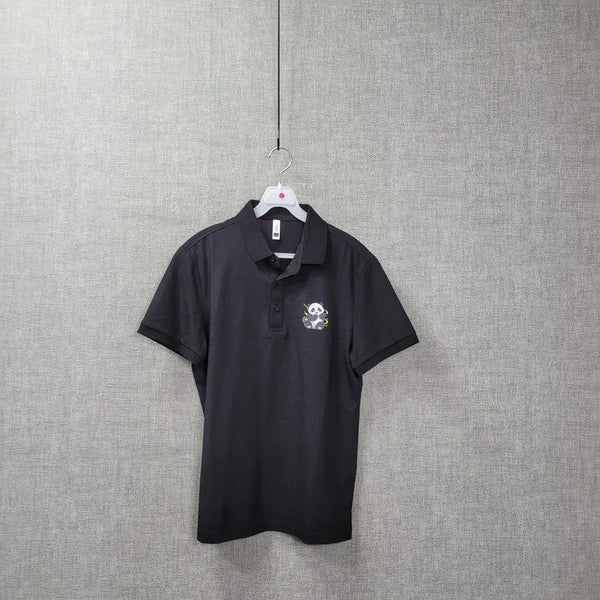 [BUNJANG] Black Collar T-Shirt Size 95 / ㄹ224 블랙 카라티 95