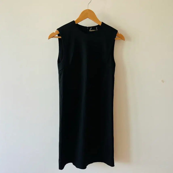 [BUNJANG] Nine Six New York Black Sleeveless Mini Dress / [정품] 나인식스뉴욕 (NINE SIX NEWYORK) 블랙 민소매 원피스 / 85-160 (S)