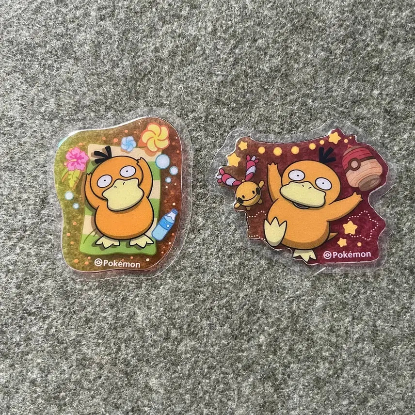 [BUNJANG] Pokemon Busan Vacance Stickers - Assorted Characters / 포켓몬 느긋 부산 바캉스 스티커 고라파덕 대굴레오 야돈 메타몽 냐스퍼 빠모 파밀리쥐 얼루기 전룡 만타인 삐삐 초라기 캐스퐁 갈모매 코산호 크랩 모래성이당 바다그다 흔들풍손