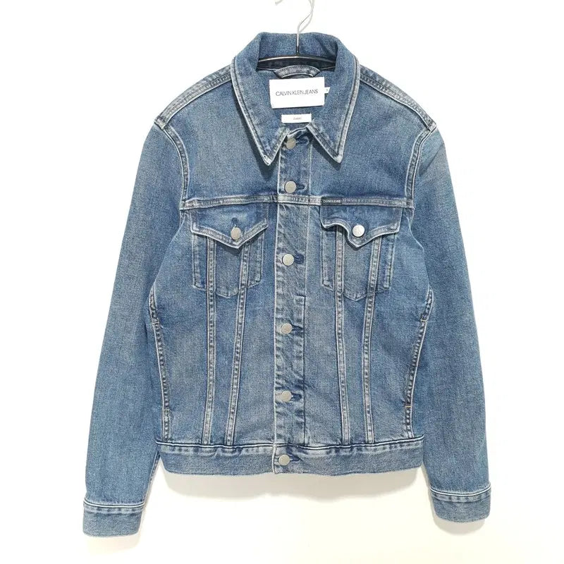 [BUNJANG] Calvin Klein Women's Denim Jacket / 캘빈클라인 여성 데님 자켓 S_M3087