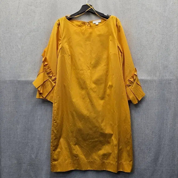 [BUNJANG] COS Frill Detail Sleeve Dress Yellow / cos 프릴 디테일 슬리브 원피스 (442