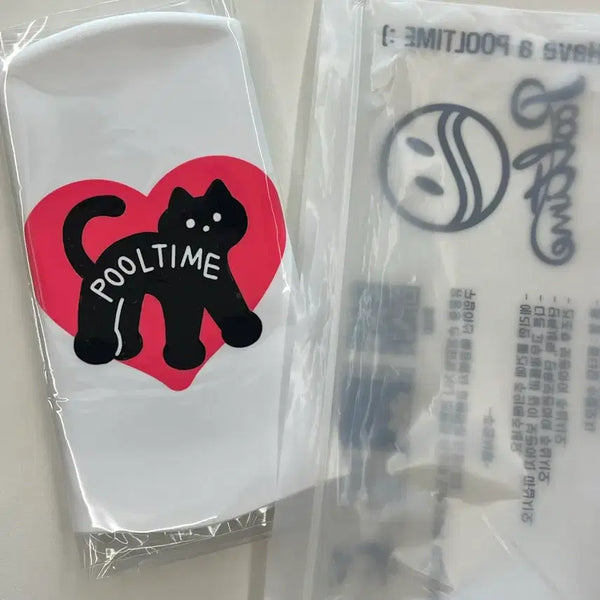 [BUNJANG] Fulltime Lovely Cat Swim Cap / 풀타임 수모 러블리캣
