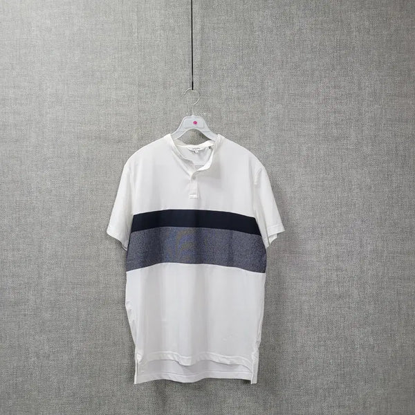 [BUNJANG] No Collar Short Sleeve T-Shirt Size 95 / ㄹ230 노카라 반팔 95