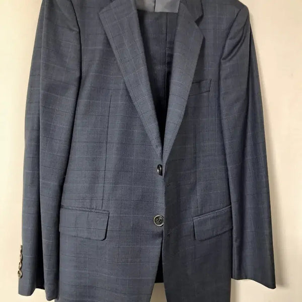 [BUNJANG] Men's Checkered Suit Set / 정장 세트 남성 체크 정장96/77