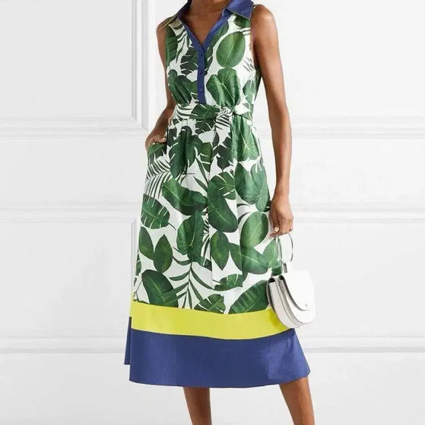 [BUNJANG] Alice + Olivia Margot Poplin Midi Dress / 앨리스앤올리비아 포플린 원피스(새제품) 산드로 마쥬 이자벨마랑 한섬 모조에스핀 토리버치