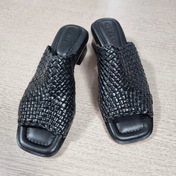[BUNJANG] Geiger Mule Slippers Black Women's Size 245mm / 가이거 뮬 슬리퍼 여자245mmㅡ0413ㅇㅇ